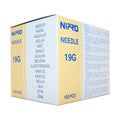 needle nipro hypo / 19g x1-1/2 38mm / box of 100