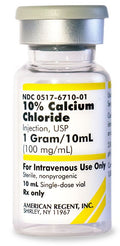 calcium chloride 10% 10ml / pack of 10