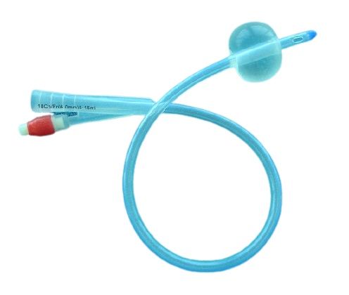 catheter foley silicone 20fg / 2w / 10cc / each