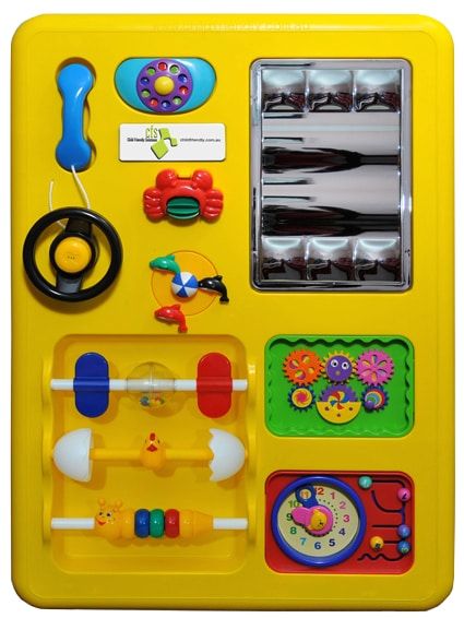 cfs yellow play panel wall mountable