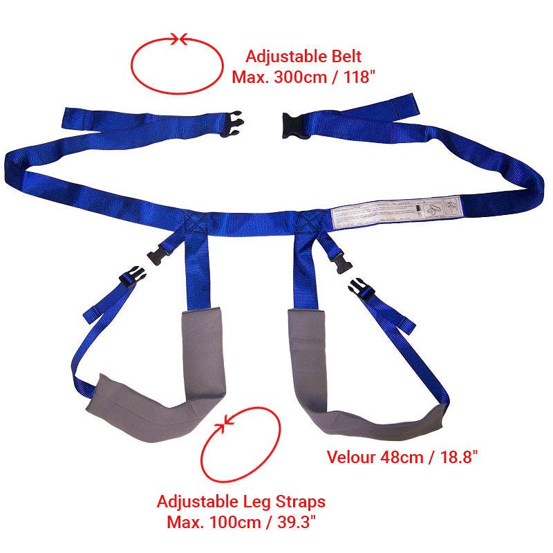 Chair Belt for Sliders – Front Fastening