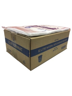 GARBAGE BAGS CLEAR 900X810 JUMBO - Ctn/250