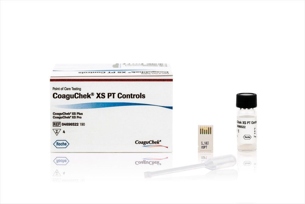 coaguchek xs pt control / box of 4