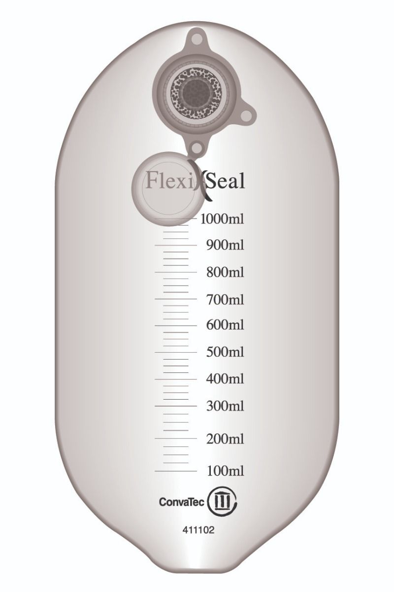 convatec flexi-seal fms collnbag w/filt / pack 10
