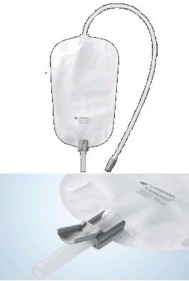 conveen security+ leg bags sterile 50cm / 500ml / box of 10