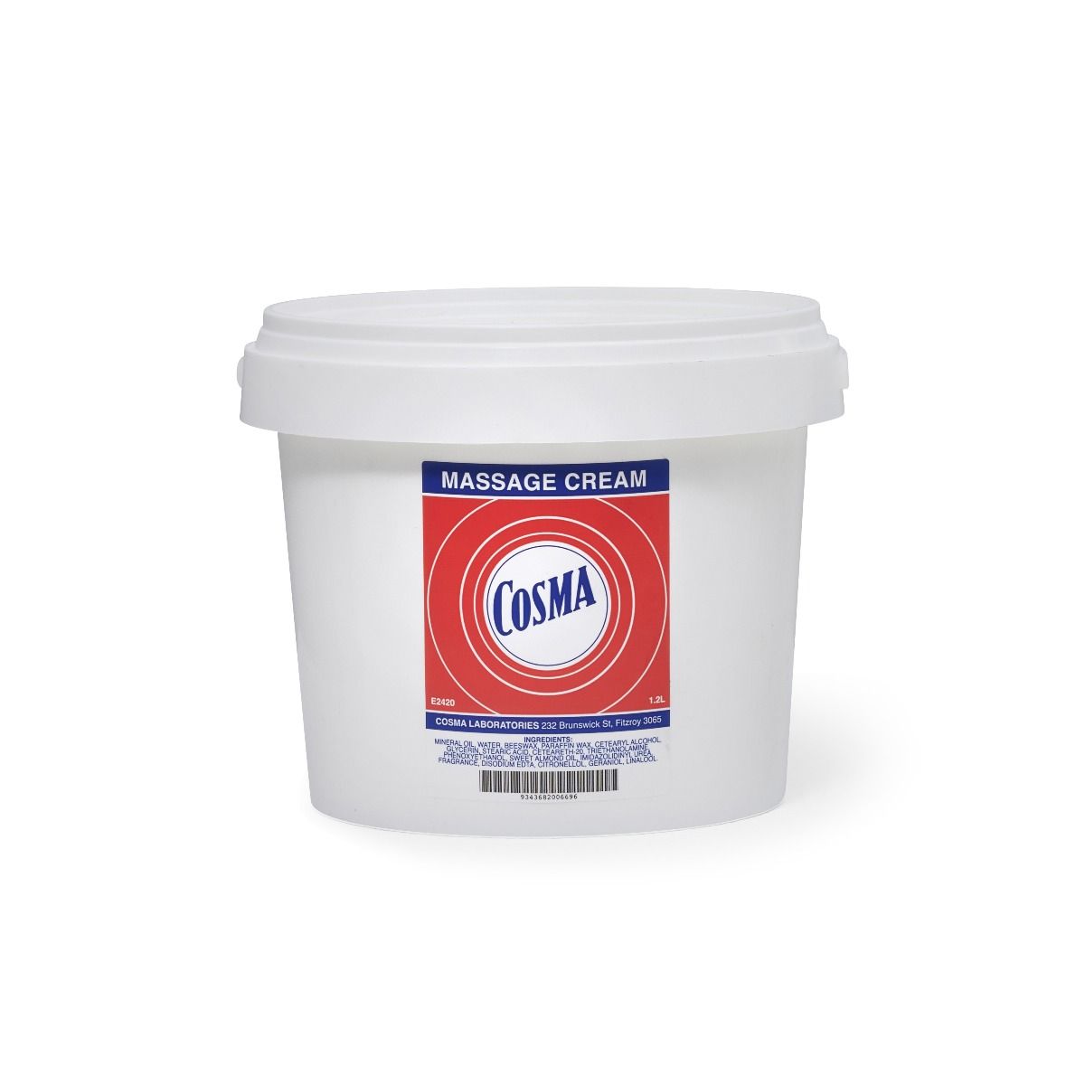cosma massage cream / 1.2 litres