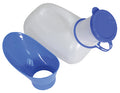 Unisex Male/Female Urinal with Lid