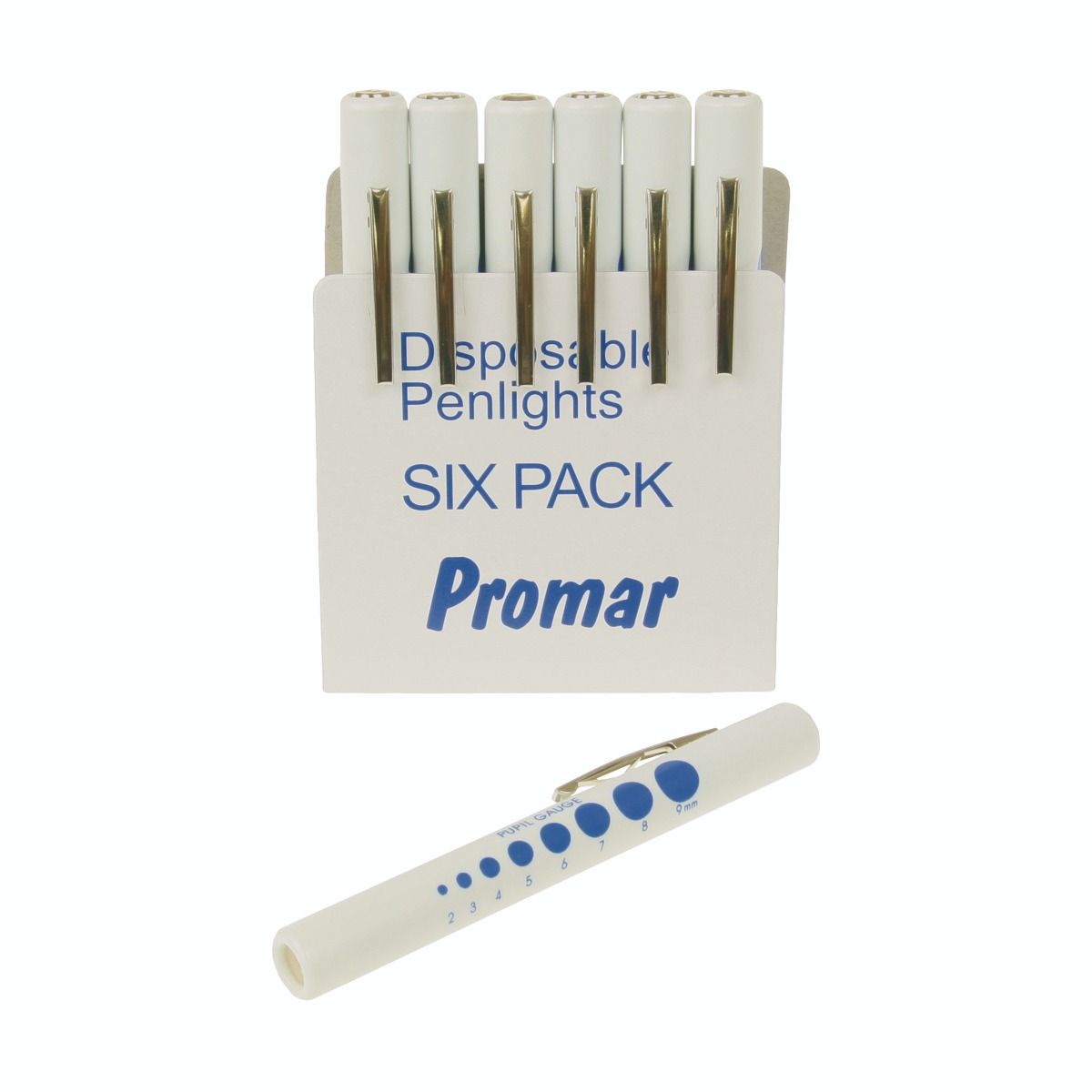 disposable penlight torch / each