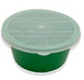 denture bowl w lid 250ml green