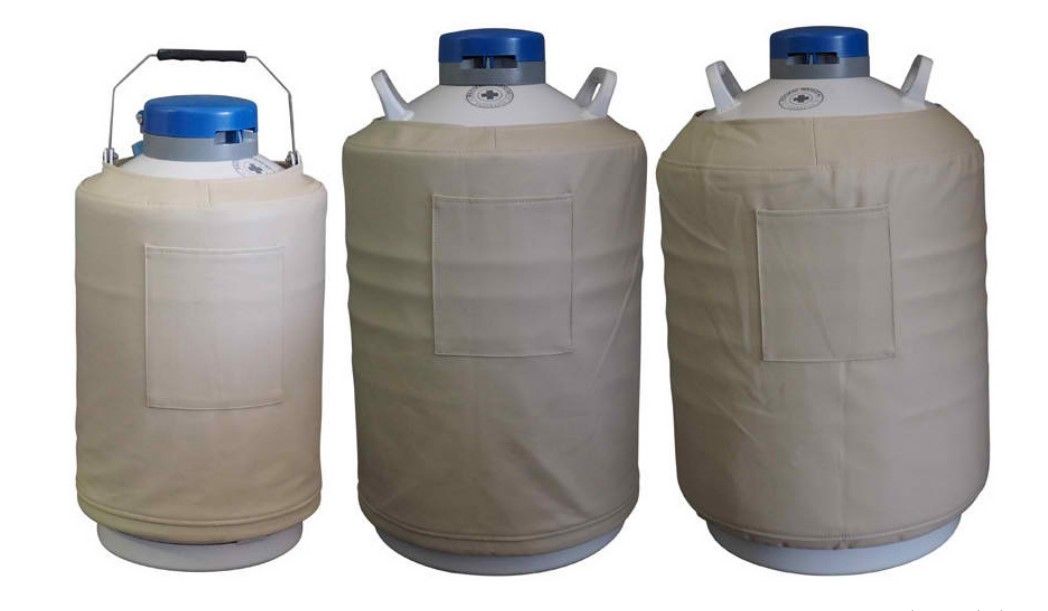 dewar liquid nitrogen container with ladle
