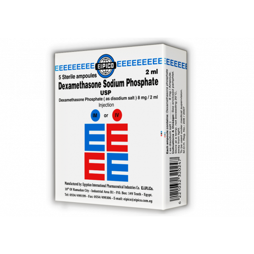 dexamethasone injection 8mg/2ml / box of 5