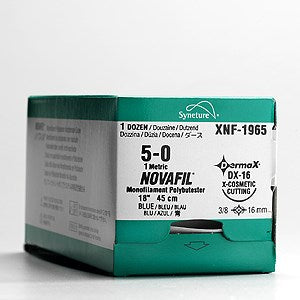 Novafil 3-0 C-13 24mm 45cm Blue