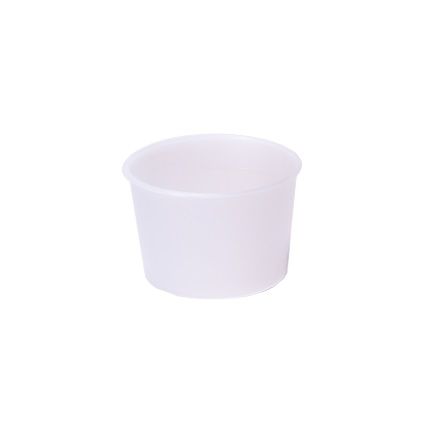 disposable plastic hollowares / iodine bowl / clear / 120ml / each