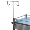 iv pole and bracket suitable for instrument trolley / each