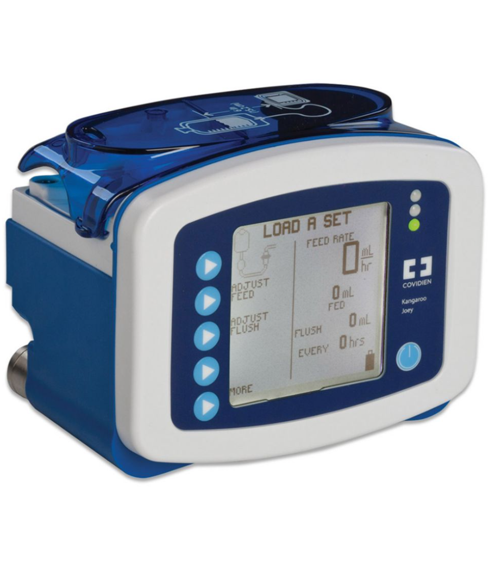 kangaroo joey enteral feeding pump with pole clamp