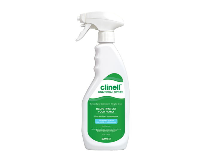 clinell unversal disinfectant spray / 500ml / each