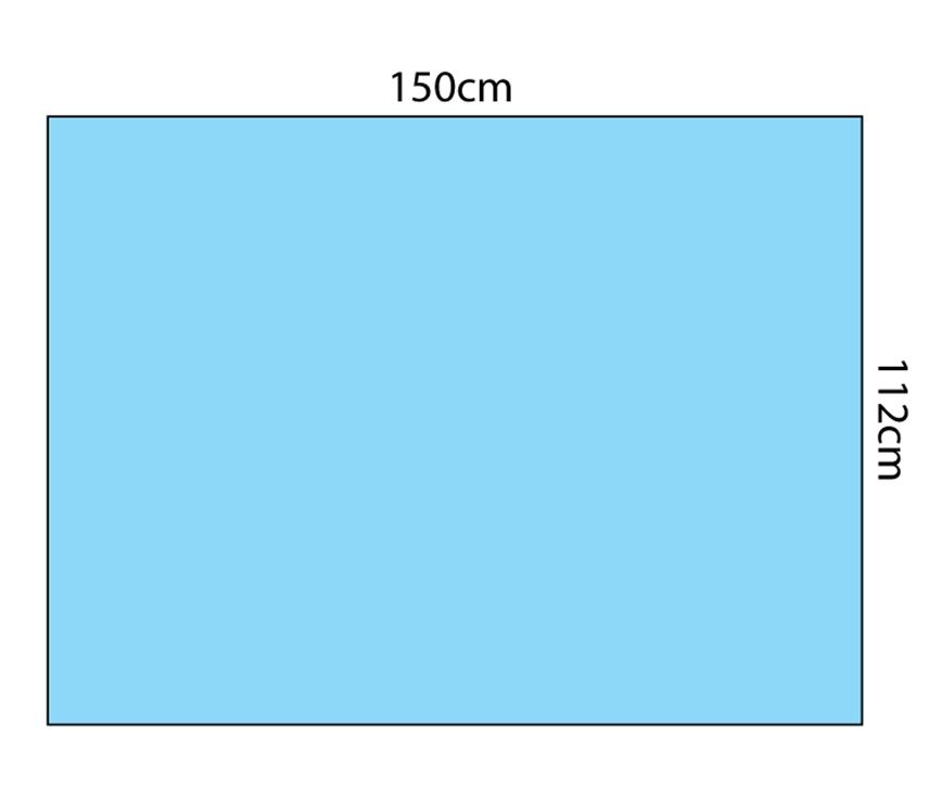 drape utility/sterile / 112cm x 153cm / each