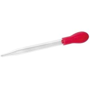 dropper glass with rubber teat 75mm