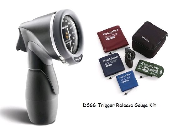 ds66 sphygmo trigger aneroid + multi cuff kit