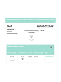 DemeLON Nylon Suture 5/0 12mm 3/8 R/C 45cm - Box/12