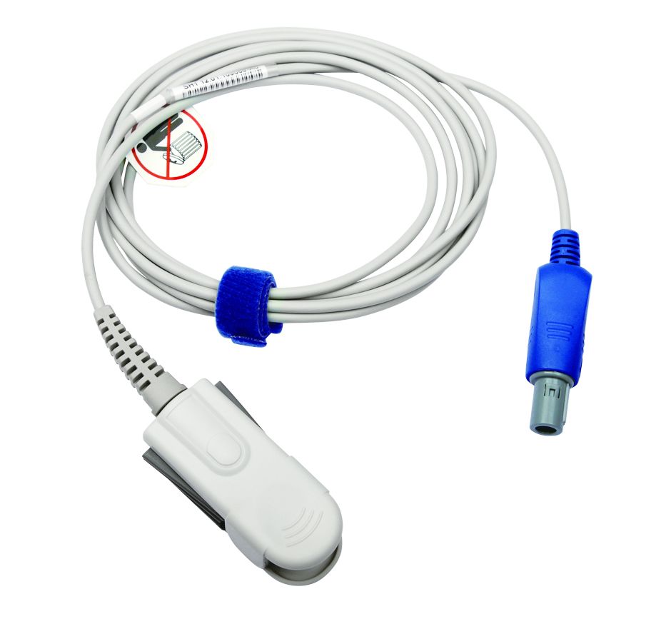 edan spo2 finger sensor / adult / 2.5 m / reusable / each