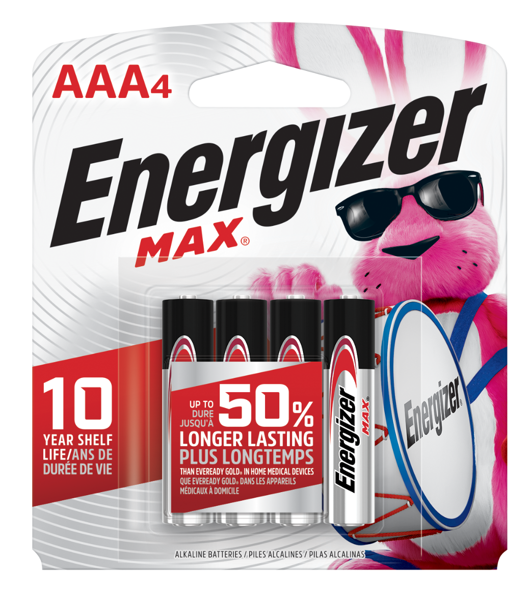 energizer max aaa battery / set of 4