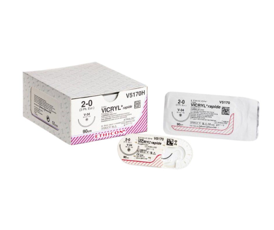 ethicon vicryl rapide suture