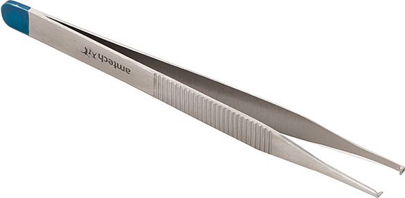 amtech adson forceps / toothed blue end / sterile / 12cm / each (currently supplying sayco brand)