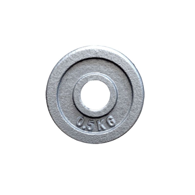 fitmaster deluxe weight plate / standard / 0.5kg / single plate