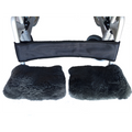 Sheepskin Wheelchair Footplate Cover