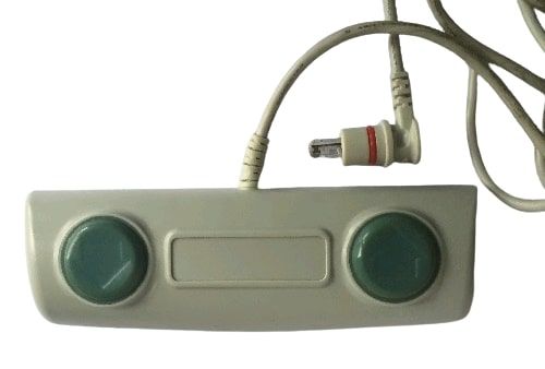 footswitch control for 2 motor hi-lo couch
