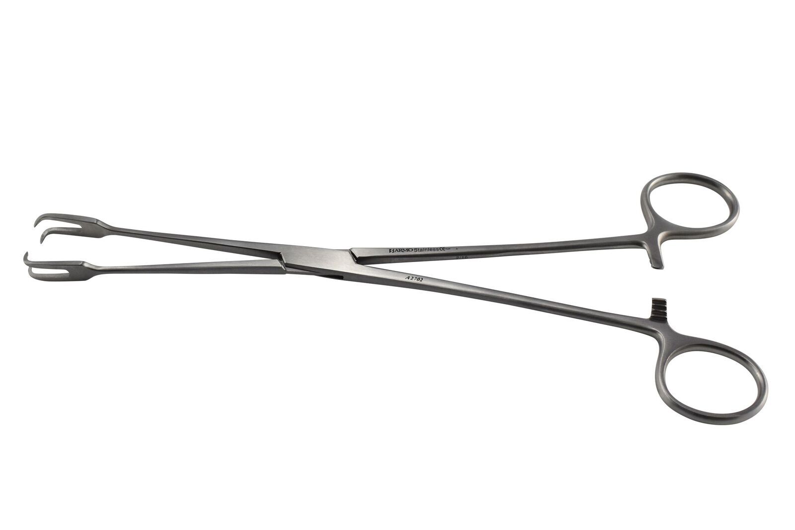 forceps tenaculum schroeder / 2x2 / 25cm