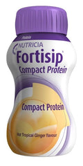 fortisip compact protein hot tropical ginger 125ml / each