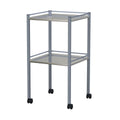 fortress powder coated series instrument trolley / no drawer / 490x490x900mm