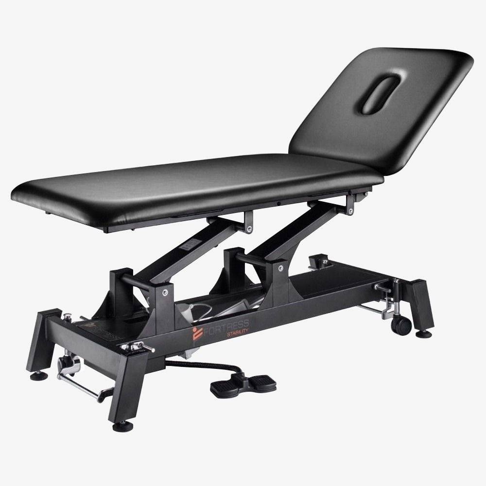 fortress stability premium 2-section / black frame / black upholstery