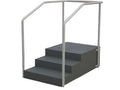 fortress training stairs / dead end / dual height hand rail