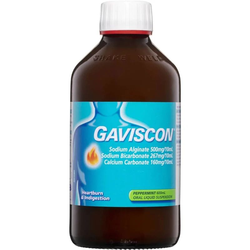 gaviscon p liquid 600ml bottle