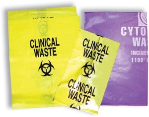 Contaminated Waste Bags 27L - Pkt/200