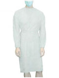 GOWNS SPLASH RESISTANT LONG-SLEEVED WHITE - Ctn/50