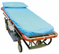 haines fitted sheet (for large examination table) / 195cm x 80cm x 16cm deep / carton of 100