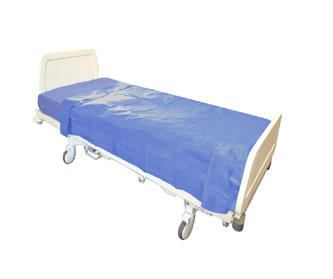 haines modesty sheet flat sheet / large / dark blue / 200 x 120cm / carton of 100