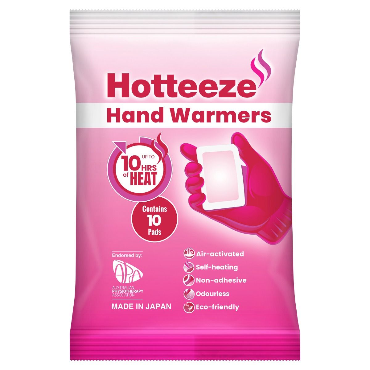 hotteeze hand warmers / pack of 10