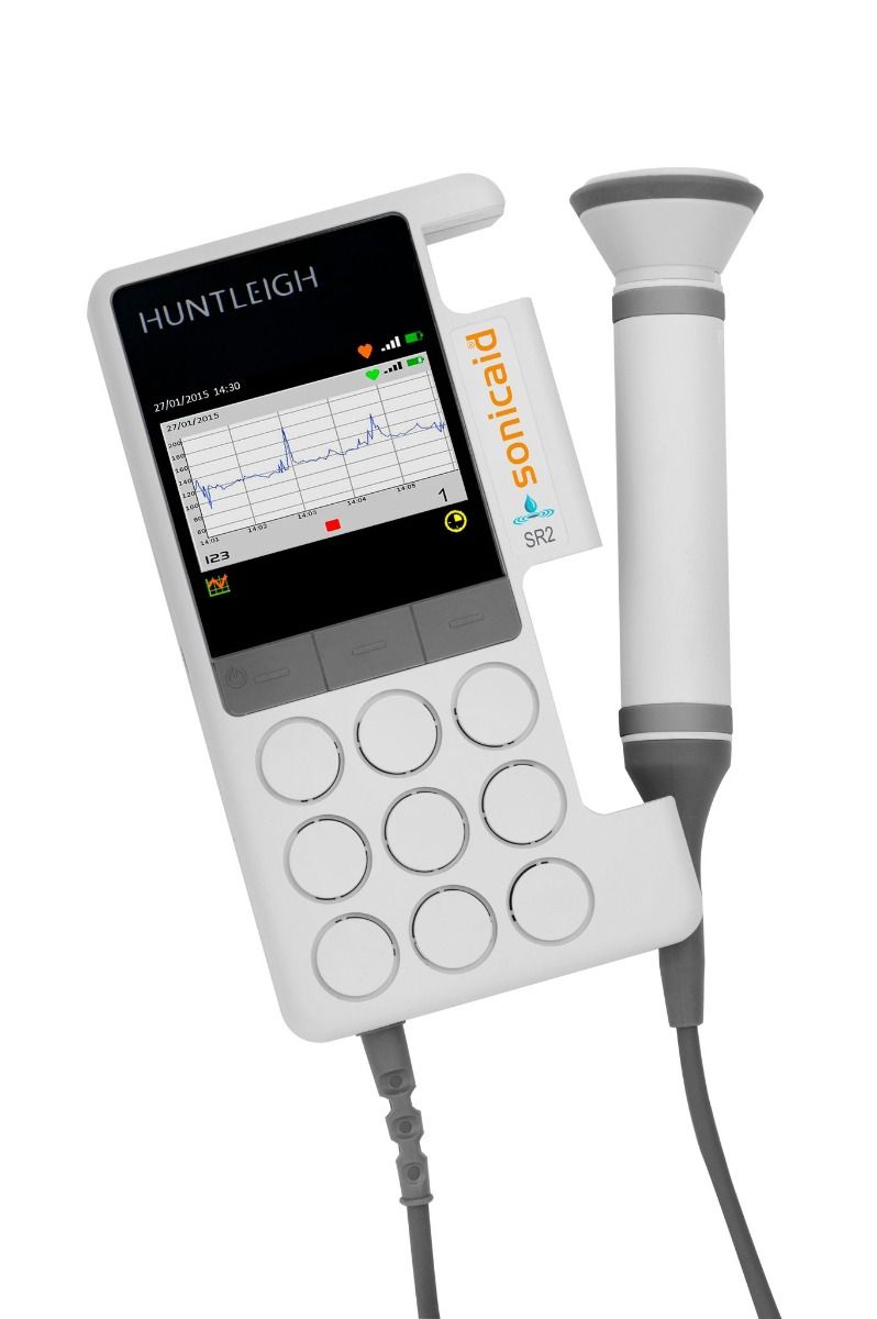 huntleigh sonicaid sr2 digital obstetric doppler