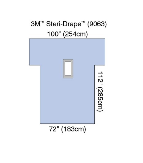 3M Steri-Drape Laparotomy/Laparoscopy Drapes