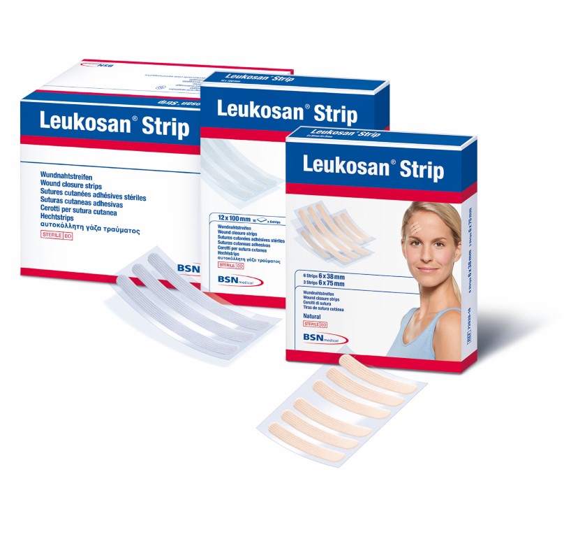 Leukosan Strip Sterile 6mm x 38mm White 6 Strips