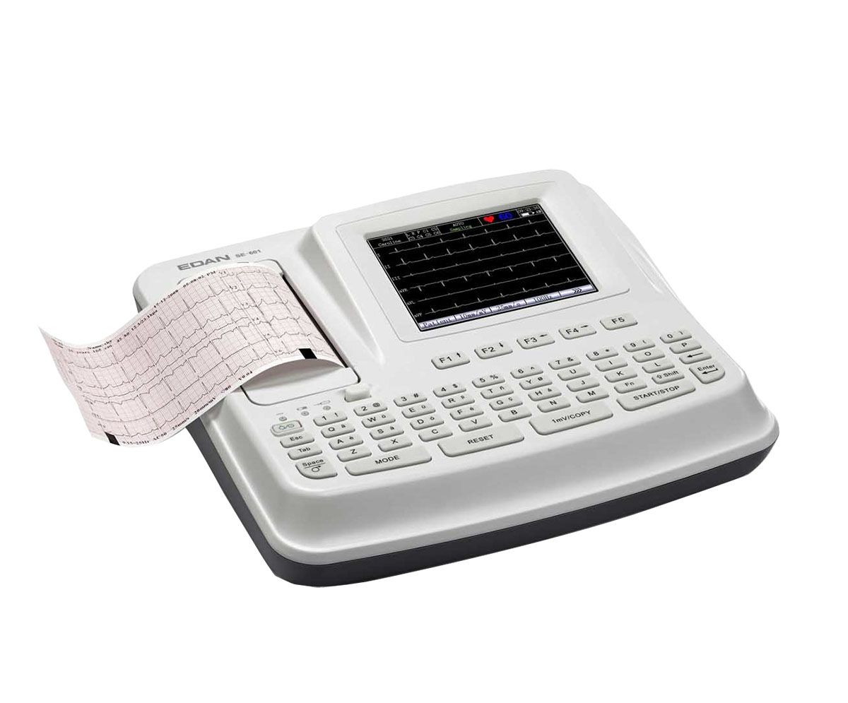 edan se-601b series six-channel ecg
