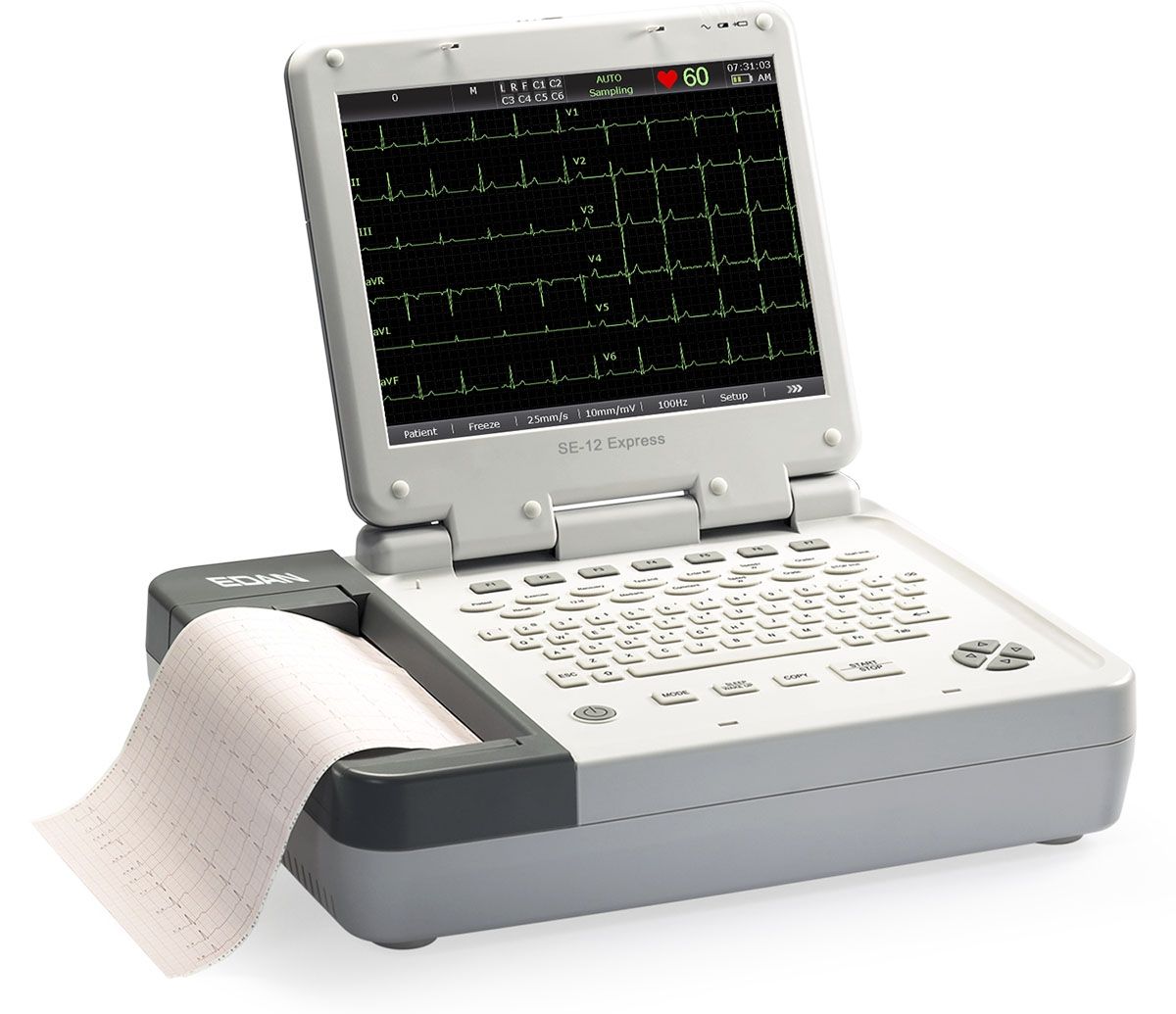 edan se-12 express 12 channel ecg