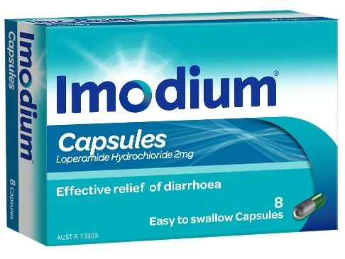 imodium caps 2mg / box of 8
