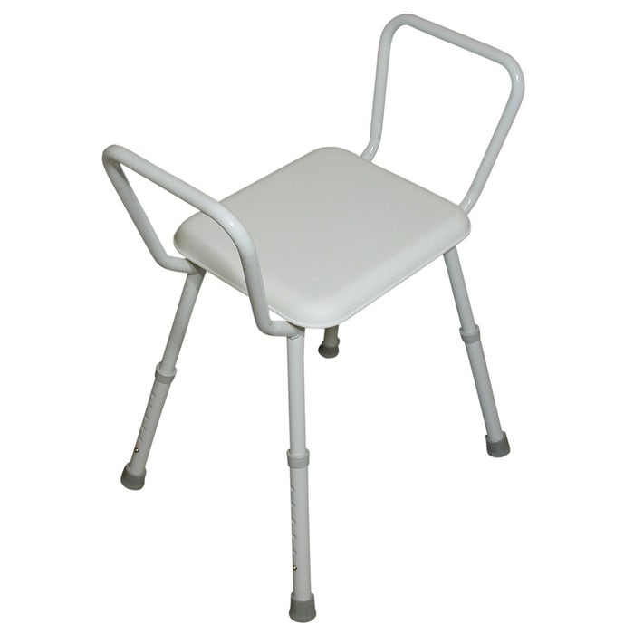 Homecraft Standard Steel Shower Stool, 4/ctn