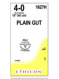 PLAIN GUT Sutures Yellowish Tan 45cm 4-0 PS-2 19mm - Box/36